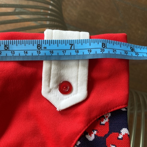 NWT with it Vintage Toddler knit apple patterned child swim trunks -2 available - Picture 7 of 9